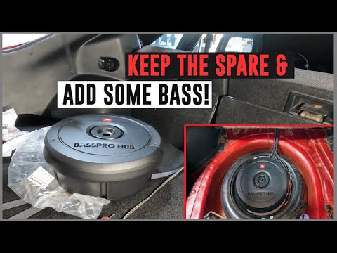Видео: Установка 11-дюймового сабвуфера JBL BassPro Hub в Fox Body Mustang 1991 года (сабвуфер в нише дл...