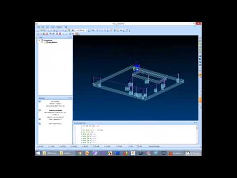 Видео: Пример генерации G-кода для создания лицевой панели устройства