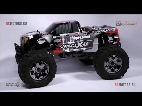 Видео: Видео-обзор модели HPI Savage X 4.6 от RCMOTORS.RU