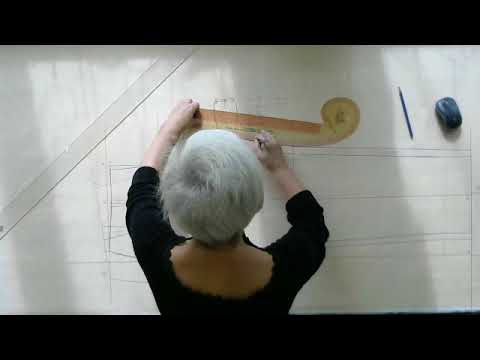 Видео: Брюки 7. Задняя половинка. Выступ живота.