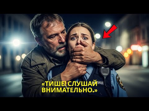 Видео: «Замолчи». Бездомный спас полицейскую после того, как заметил на улице нечто шокирующее.
