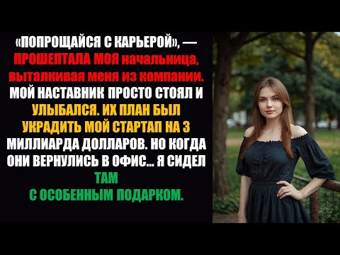 Видео: Моя начальница выгнала меня из компании за кражу 3 миллиардов долларов. Когда она пришла в офис...