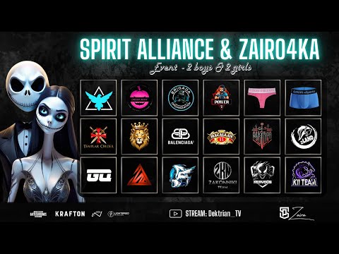 Видео: 🏆 SPIRIT ALLIANCE & ZAIRO4KA EVENT | PRIZE POOL 5.000₽ 🏆 СТРИМ ПУБГ МОБАЙЛ 🏆