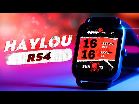 Видео: ДОСТУПНЫЕ СМАРТ-ЧАСЫ С AMOLED! Xiaomi Haylou RS4 от Youpinlab!