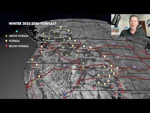 Видео: Долгосрочный прогноз на зиму 2025-2026 гг.