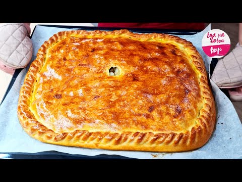 Видео: Теперь буду печь всегда! Стоило лишь сократить время: сочный пирог в духовке и легкий рецепт теста
