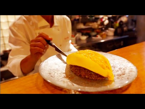 Видео: Величайший Omurice Исполнитель, Омлет Райс - Киото Япония