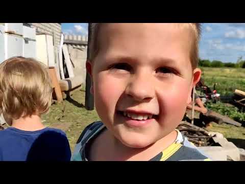 Видео: влог/деревенские будни многодетной семьи