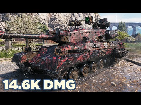 Видео: Black Rock • 14.6К УРОНА 7 ФРАГОВ • WoT Gameplay