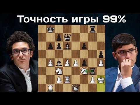 Видео: Проехался катком! Ф.Каруана  - А.Фирузджа 🏆 Saint Louis Rapid & Blitz 2023 ♟Шахматы