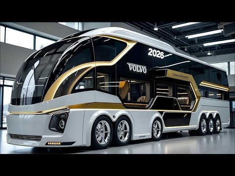 Видео: Volvo Motorhome 2026 — самый роскошный дом на колёсах | Обзор, цена и характеристики