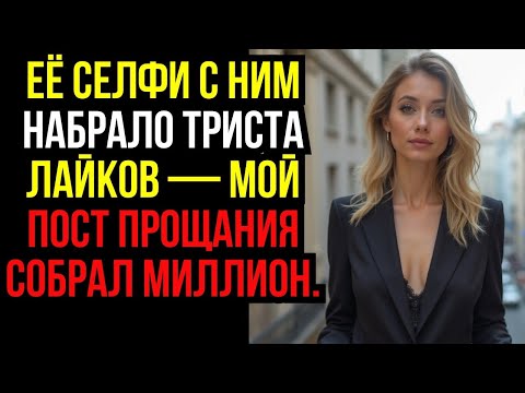 Видео: Её СЕЛФИ с ним набрало ТРИСТА ЛАЙКОВ — мой ПОСТ ПРОЩАНИЯ собрал МИЛЛИОН