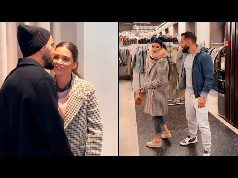 Видео: Ксения Бородина с мужем Николаем Сердюковым обновила гардероб в модном бутике