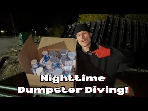 Видео: Ночное рытье мусорных баков в Хэллоуин!