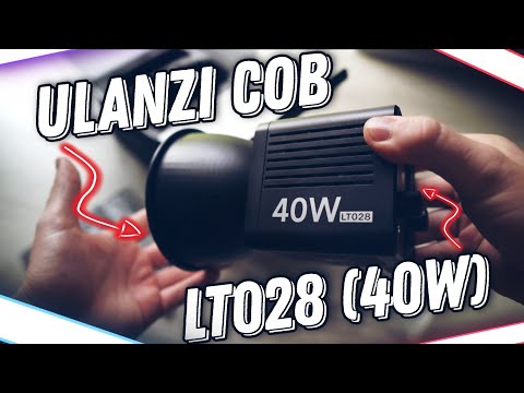 Видео: Ulanzi LT028 40W COB / Компактный и Беспроводной Свет
