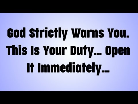 Видео: 💸 Бог строго предупреждает вас — это ваш долг… Откройте его немедленно…