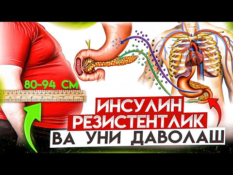 Видео: Инсулин резистентлик (инсулин қаршилиги) ва уни даволаш | Доктор Гулбаҳор