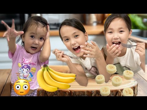 Видео: АЩЫ БАНАН КІМГЕ ТҮСТІ 🤩ОЙ КҮЛКІДЕН ЖАРЫЛДЫҚҚОЙ🤣😜🍌#challenge 