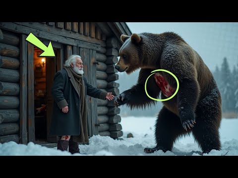 Видео: "Мужчина впустил замёрзшего медведя в дом — он и представить не мог, чем это обернётся...