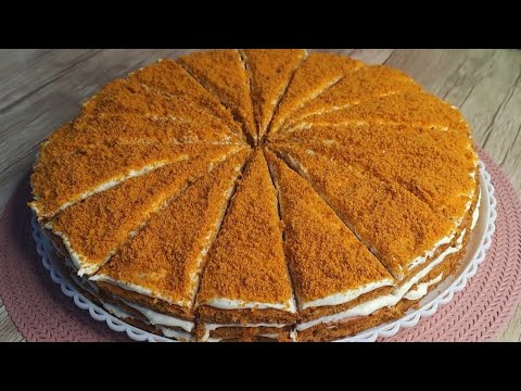 Видео: МЕДОВИК за 20 Минут!Теперь вы будете готовить КОРЖИ только так! Ленивый МЕДОВИК без раскатки КОРЖЕЙ