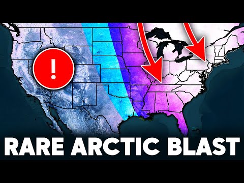 Видео: Модели показывают приближение еще одного мощного арктического ветра и снегопада... Зима уже здесь!