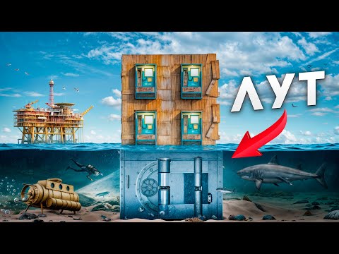 Видео: МОЙ СЕКРЕТНЫЙ БУНКЕР НА ДНЕ МОРЯ в раст rust