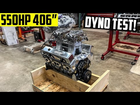 Видео: Динамометрическое испытание туннельного домкрата 2x4 406" SBC — невероятная кривая крутящего момента