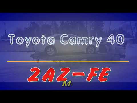 Видео: Toyota Camry 40 Оживление заклинившего мотора 2AZ-FE и устранение заводских косяков.