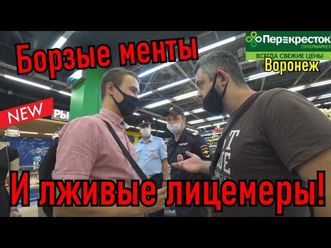 Видео: Борзые мусора и лживые лицемеры по - Воронежски!!!