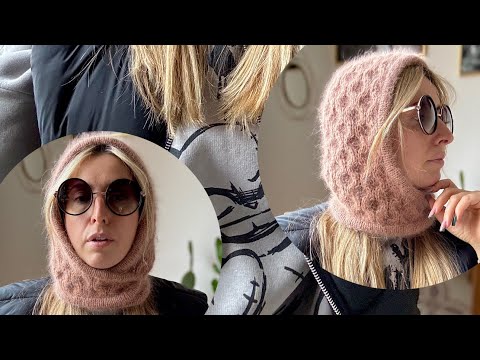 Видео: Процесс создания нового чепчика. Как связать капор на кнопках, как связать чепчик на кнопках