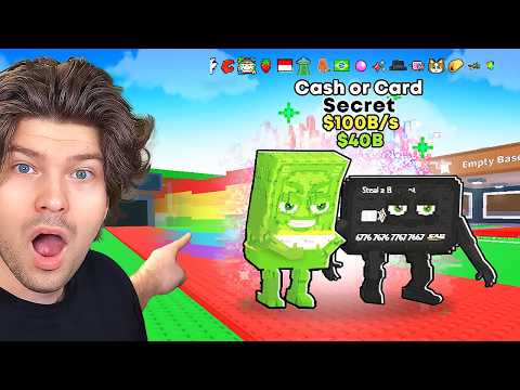 Видео: 😳 Мне ПОВЕЗЛО... я украл самый редкий брейнрот в обновлении STEAL A BRAINROT