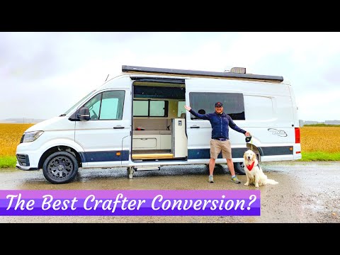 Видео: ИДЕАЛЬНЫЙ ИНДИВИДУАЛЬНЫЙ КЕМПЕР VW CRAFTER — Rhales Conversions