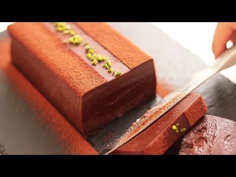 Видео: шоколадный террин Terrine Chocolat｜HidaMari Cooking