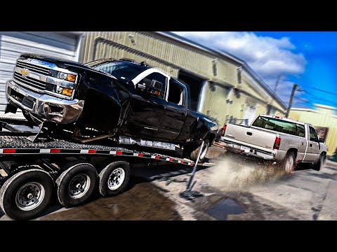 Видео: Разгрузка Буксиром. Последствия. Дымящий Ford