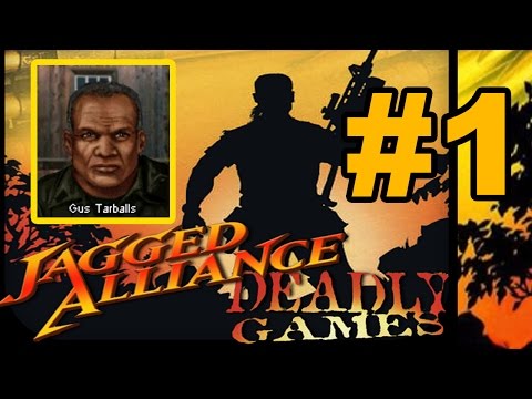 Видео: Прохождение Jagged Alliance Deadly Games #1 - с комментариями