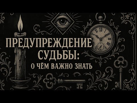 Видео: Предупреждение судьбы: о чём важно знать 🤴 👸 