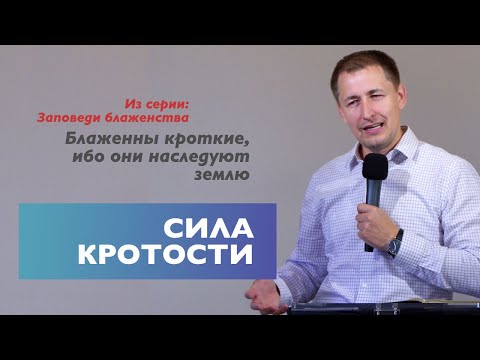 Видео: Сила кротости | Блаженны кроткие | Проповедь
