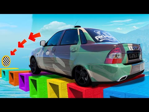 Видео: КАК ДАЛЕКО СМОЖЕТ ЧИТ ТАЧКА ПРОЕХАТЬ ПО ДЫРЯВЫМ БЛОКАМ? ЭКСПЕРИМЕНТЫ В ГТА 5 ОНЛАЙН