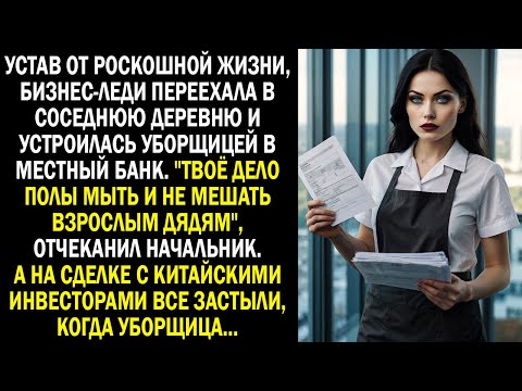 Видео: "Твоё дело полы мыть и не мешать взрослым дядям", отчеканил начальник. А на сделке с инвесторами...