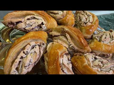 Видео: Мини-Пахлава из слоёного теста | Մինի-Փախլավա | Mini-Paxlava