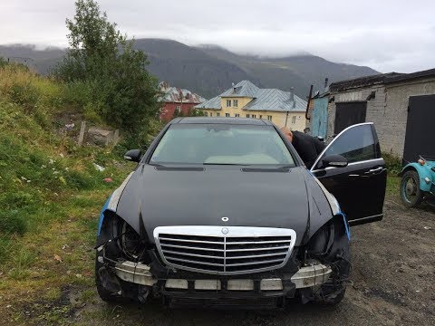 Видео: Пробный первый выезд! Mercedes W221 за 265.000 р.  Эпизод 9.