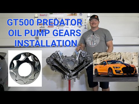Видео: Как установить: шестерни масляного насоса двигателя Mustang GT500 Predator