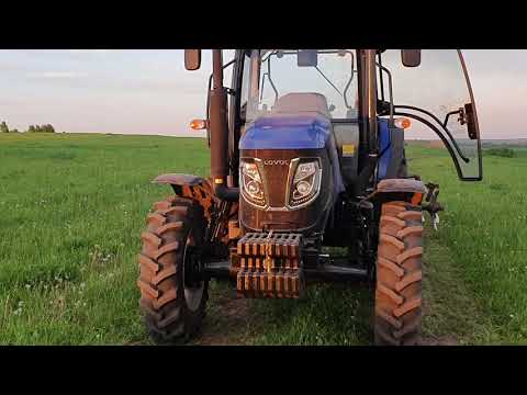 Видео: Полевые работы. Дисковка БДТ  на тракторе LOVOL 904.