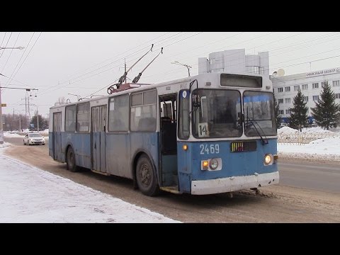Видео: Перегон троллейбуса Зиу 682 в Депо №3  на ТО Нулевой рейс г Тольятти