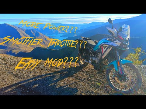 Видео: Выхлопная система Cf Moto 450Mt - ЭБУ - Модификации воздухозаборника