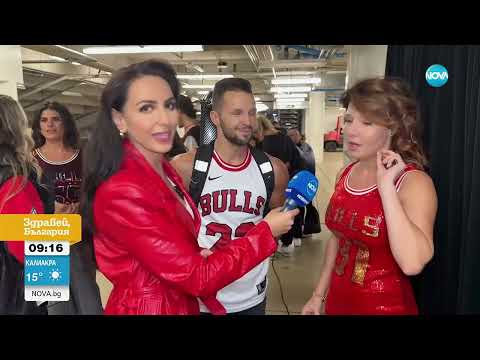 Видео: Българско шоу превзе „Юнайтед център“ в Чикаго