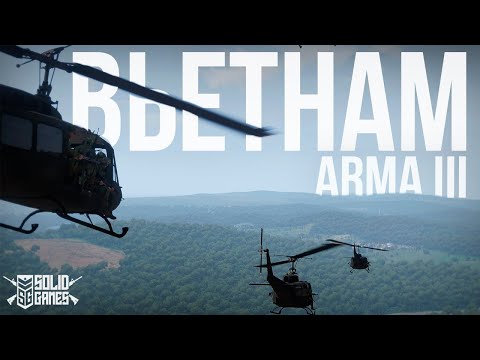 Видео: Вьетнам. Зачистка джунглей от гуков. Пилот вертолёта + Снайпер | Arma III [Solid Games]