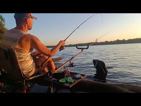 Видео: 🚨УВАГА🚨 Всі бігом на ДНІПРО. Пішла ПЛОТВА 🎣 Клює у закид 🍂Дніпровська Набережна #fishing #рибалка 