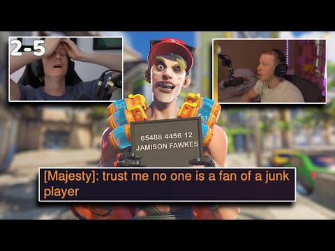 Видео: ...раскатываем стек стримеров на Junkrat...