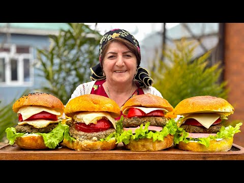 Видео: 🍔Лучший Рецепт Домашнего Бургера от Бабушки: Лучше Любого Фастфуда!